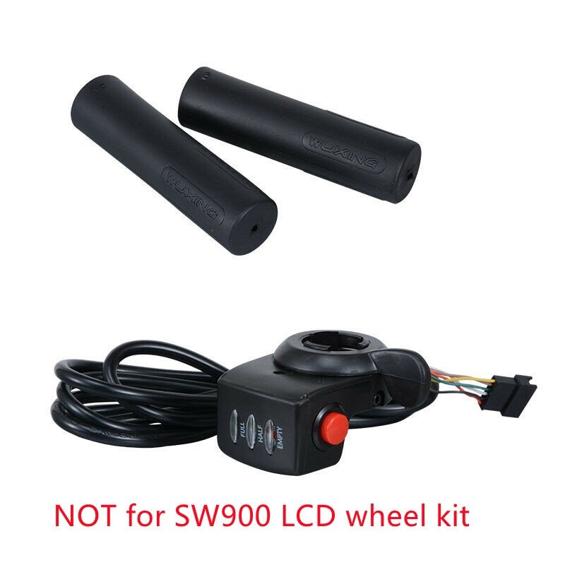 Voilamart 48V Electric Bicycle Thumb Handle Throttle Bar Kit E-Bike Conversion