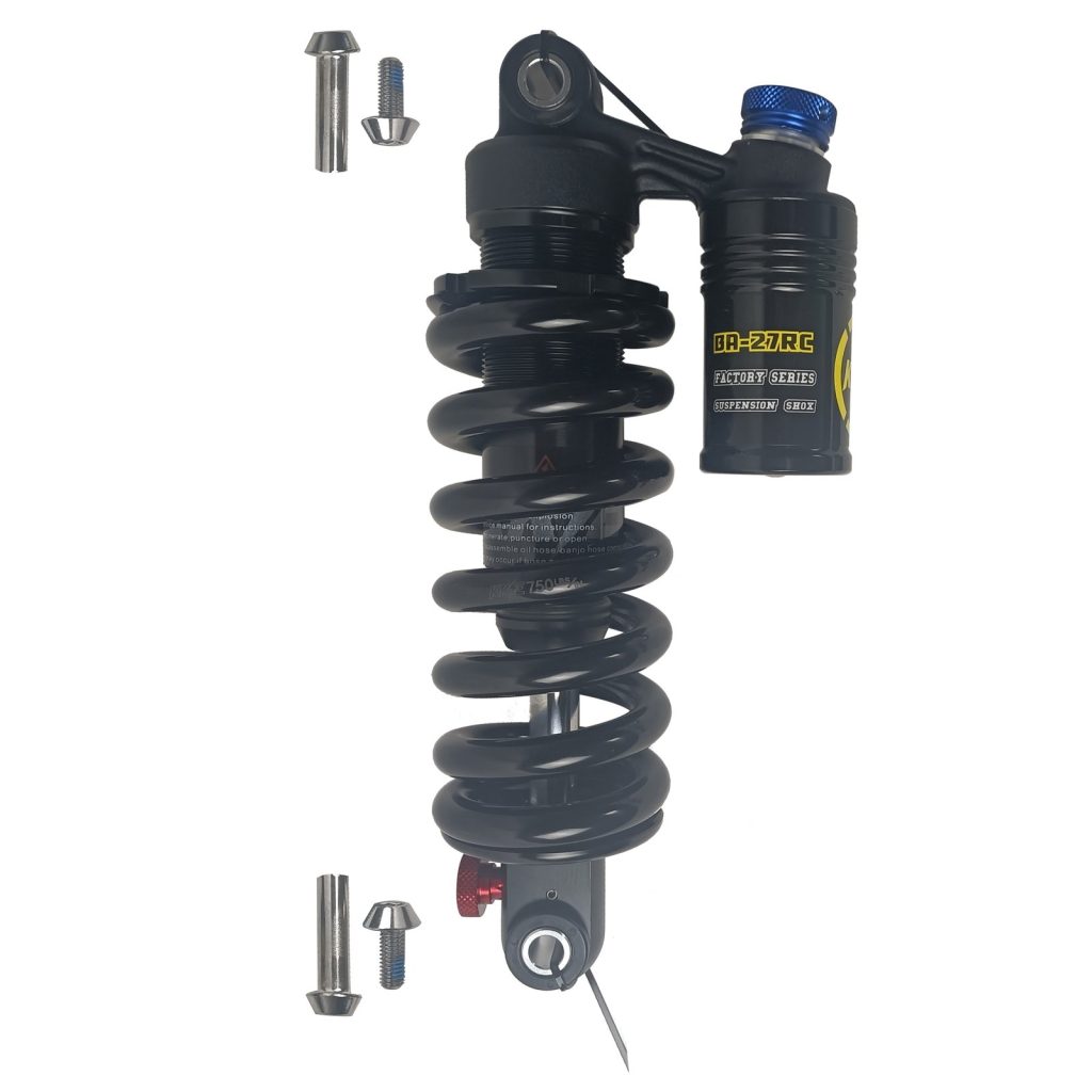 Voilamart Hydraulic Rear Suspension 200mm Eye to Eye, 750 LBS, 56mm Travel, fits with Stealth Bomber Ebike Frame