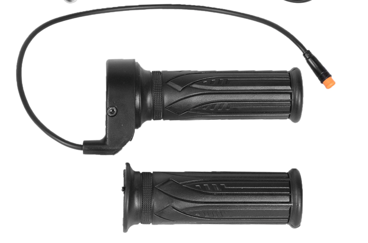 Round Connector 48V Electric Bicycle Twist Throttle Kit Ebike Conversion Accessories