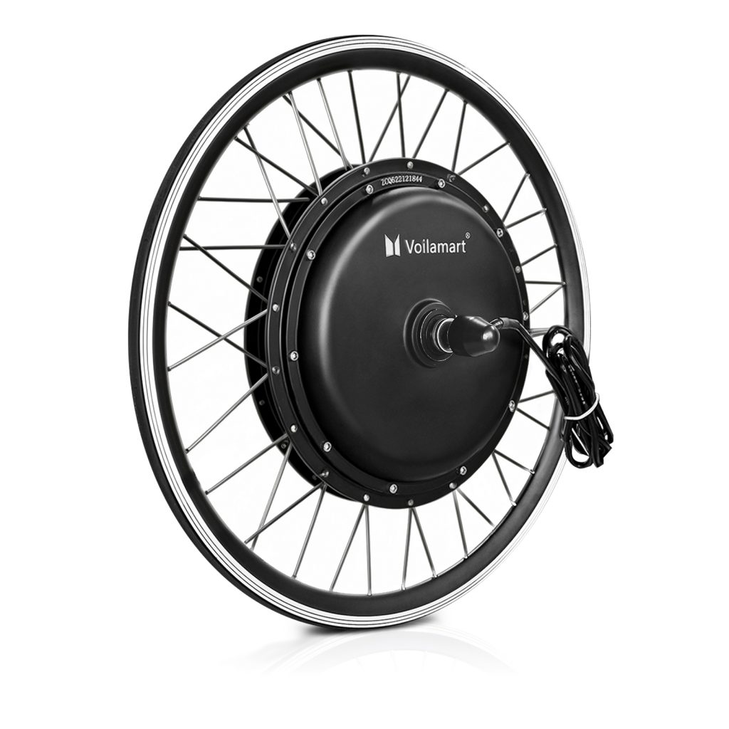 48V 1000W 20" Front Brushless Gearless Hub Motor Wheel