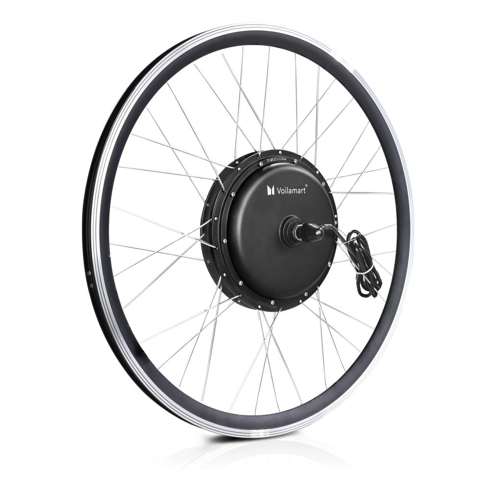 48V 1000W 28" Front Brushless Gearless Hub Motor Wheel