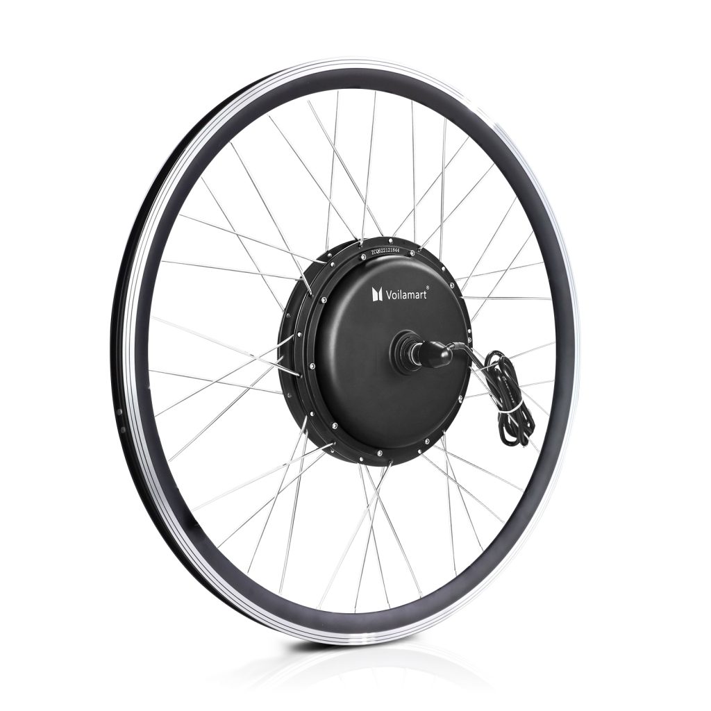 Voilamart 48V 2000W 28" Front Brushless Gearless Hub Motor Wheel